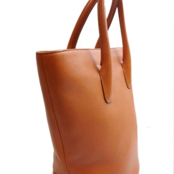 Dolce & Gabbana Calfskin Bucket Tote Bag, Tan/Cognac, Authentic, Worn Once, EUC - Picture 15 of 15